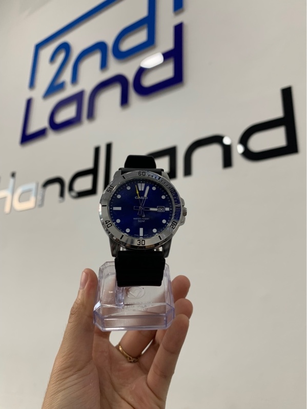 Đồng hồ Casio MTP-VD01 - Màu xanh - Ngoại hình: 98% - Body
