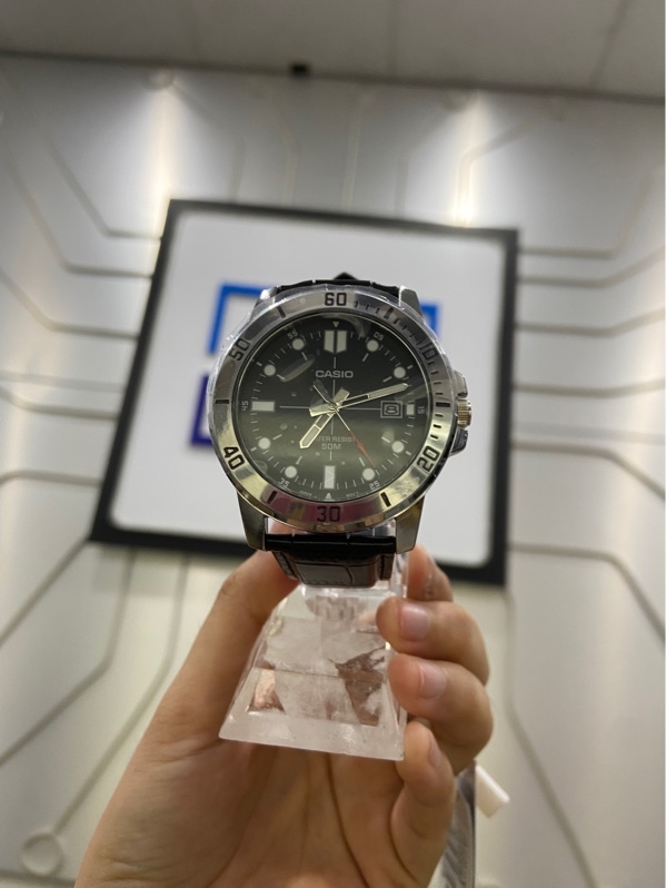 Đồng hồ Casio MTP-VD01L-1EVUDF - Màu bạc - New chưa sử dụng - Kèm Box