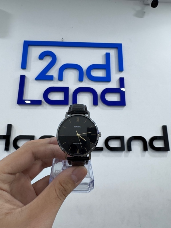 Đồng hồ Casio MTP-VT01 - Màu bạc - Ngoại hình 97.5% - Mặt xước 1 vệt - Kèm box