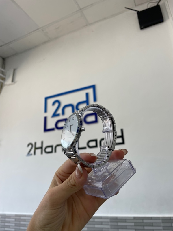 Đồng hồ Casio MTP-VT03D - 40mm - Màu trắng - Ngoại hình: 98% - Box + mắt nối