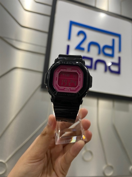 Đồng Hồ Casio Nữ BG-5601-1DR - Màu đen - Ngoại hình: 98% - Body