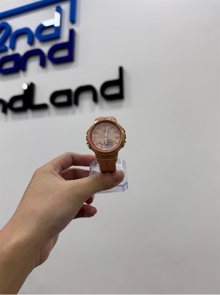 Đồng Hồ Casio Quartz BGS-100-4ADR 42mm Nữ - Màu hồng - Ngoại hình 97% - Body