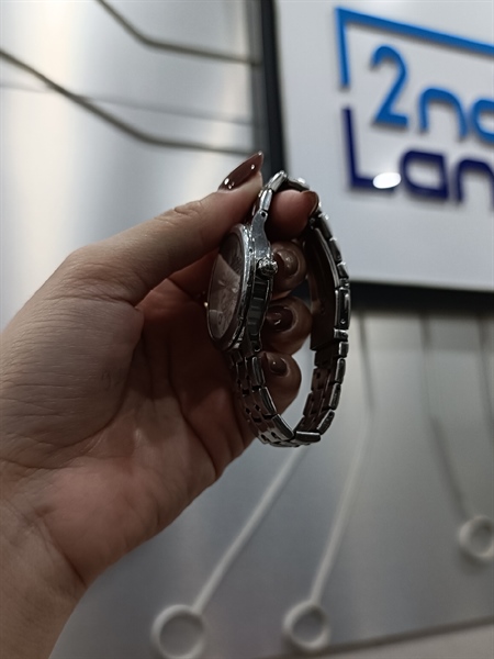Đồng hồ Casio Sheen SHE-3808 - Màu Bạc - Ngoại hình 98% - body 2