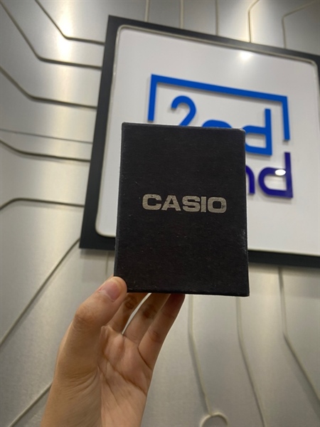 Đồng hồ Casio W-218H - Màu trắng - Ngoại hình: 98% - Kèm Box