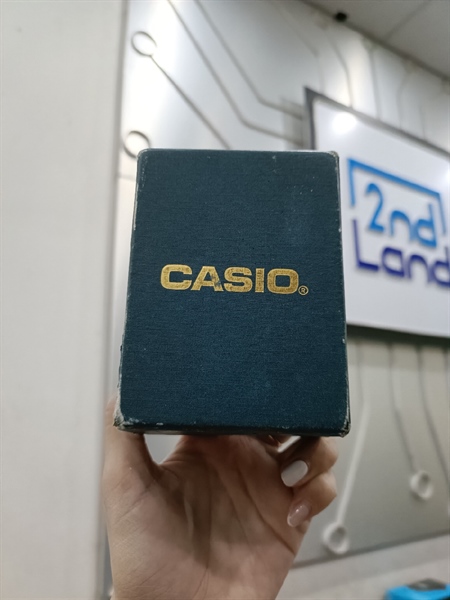Đồng hồ Casio WR-50M - Model : MTP-1375 - Màu Bạc - Ngoại hình 97% - Kèm hộp + dây thêm