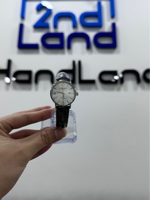 Đồng hồ Certina DS Caimano Lady Precidrive C035.210.16.037.01 - 28 mm - Màu bạc - Ngoại hình 99% - Openbox