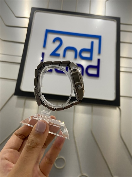 Đồng hồ Citizen Attenssa Ana Digi C690 - Màu bạc - Ngoại hình: 97.5% - Trầy xước nhẹ , năng lượng mặt trời - Body 1