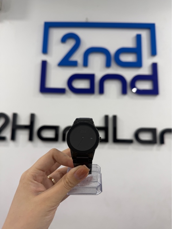 Đồng hồ Citizen AU1065-07E Axiom Eco-Drive - Màu đen - Ngoại hình 97% - Kính trầy nhiều , lưng trầy - Body