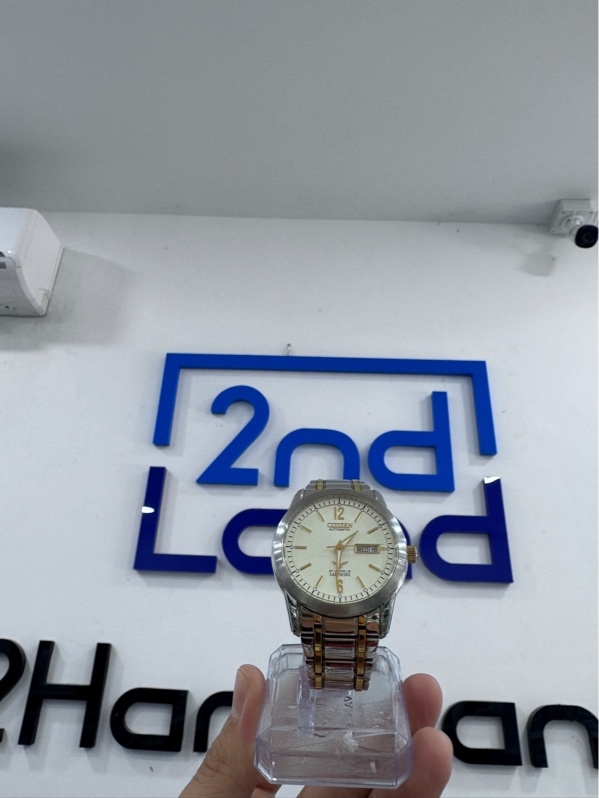 Đồng hồ Citizen Automatic - NH8294-58A - Màu bạc - Ngoại hình 97% - Viền trầy xước - Body