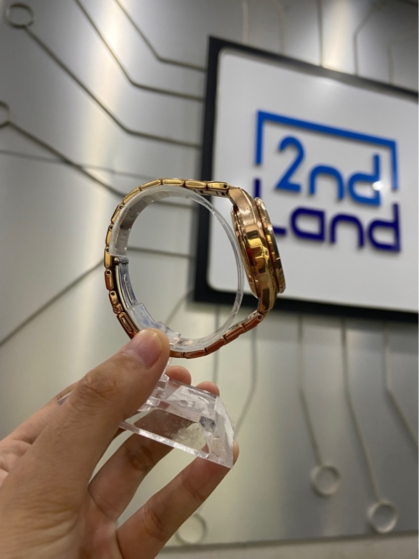 Đồng hồ Citizen Automatic Open Heart PC1002 - 85A - 34mm - Màu gold - Ngoại hình: 98% - Kèm mắt nối