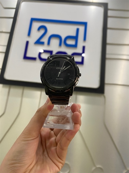 Đồng hồ Citizen AW1215-54E - 42mm - Màu đen - Ngoại hình: 97% - Kính trầy - Body