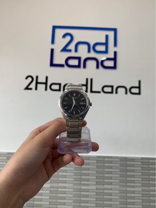 Đồng hồ Citizen AW1370-51F - Màu bạc - Ngoại hình: 97% - Mặt trầy - Body