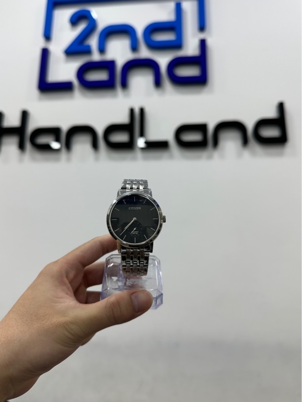 Đồng hồ Citizen BE9170-56E - 39mm - Màu bạc - Ngoại hình 97% - Trầy xước - Kèm box + Mắt dây đồng hồ