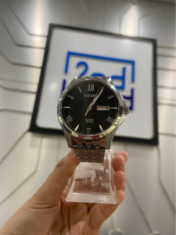 Đồng hồ Citizen BF2020 - 51E - 44mm - Màu bạc - Ngoại hình: 97% - Kèm Box