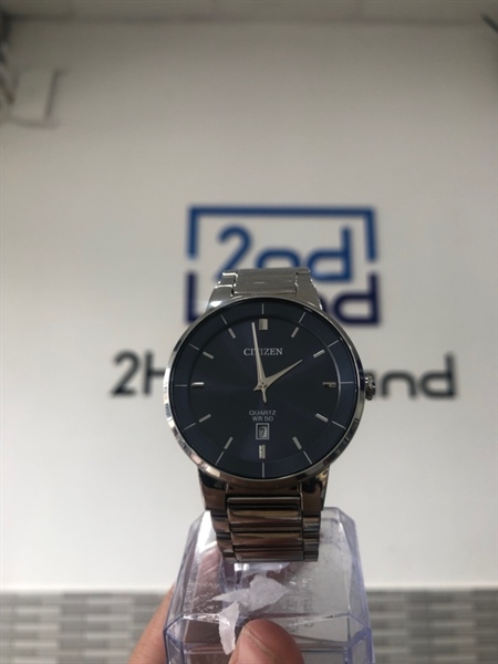 Đồng hồ Citizen BI 5120 - Màu xám - Ngoại hình 98% - Xước nhẹ , dây thép - Body