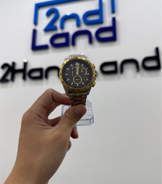 Đồng hồ Citizen Eco Drive CB5875-97E E660-S122244 - 43mm - Màu vàng - Ngoại hình 97% - Body