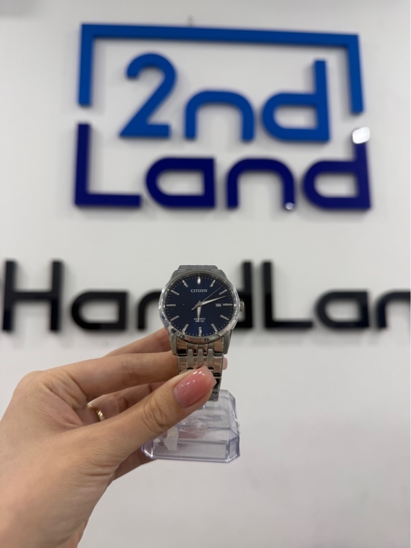 Đồng hồ Citizen G112-S101714 - Màu bạc - Ngoại hình 97% - Trầy - Kèm box
