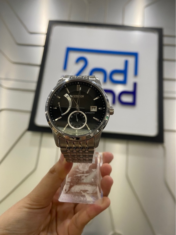 Đồng hồ Citizen - NB3000-56E - Màu bạc - Ngoại hình: 98% - Kèm Box