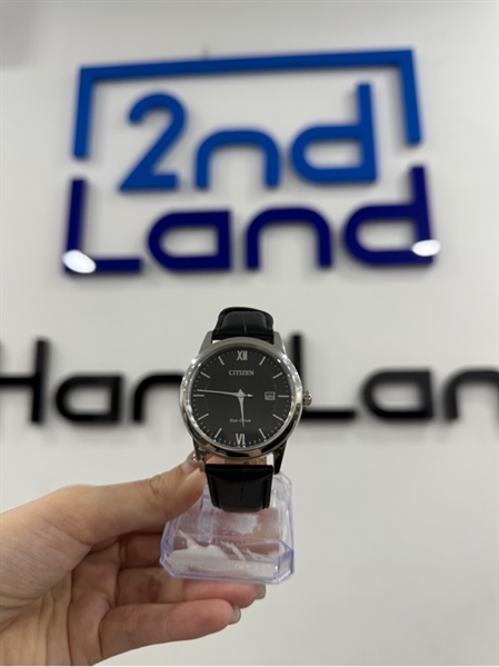 Đồng hồ Citizen Quartz Eco - Drive Classic Calendar AW1780-09E - Màu bạc - Ngoại hình 98% - Box 1