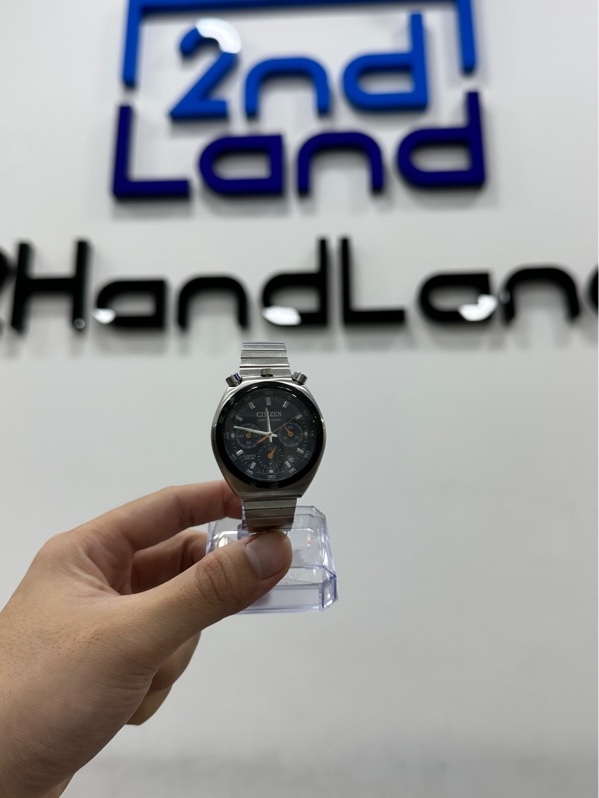 Đồng hồ Citizen Record Label Tsuno Chrono AN3660-81L - 38mm - Màu bạc - Ngoại hình 97% - Body