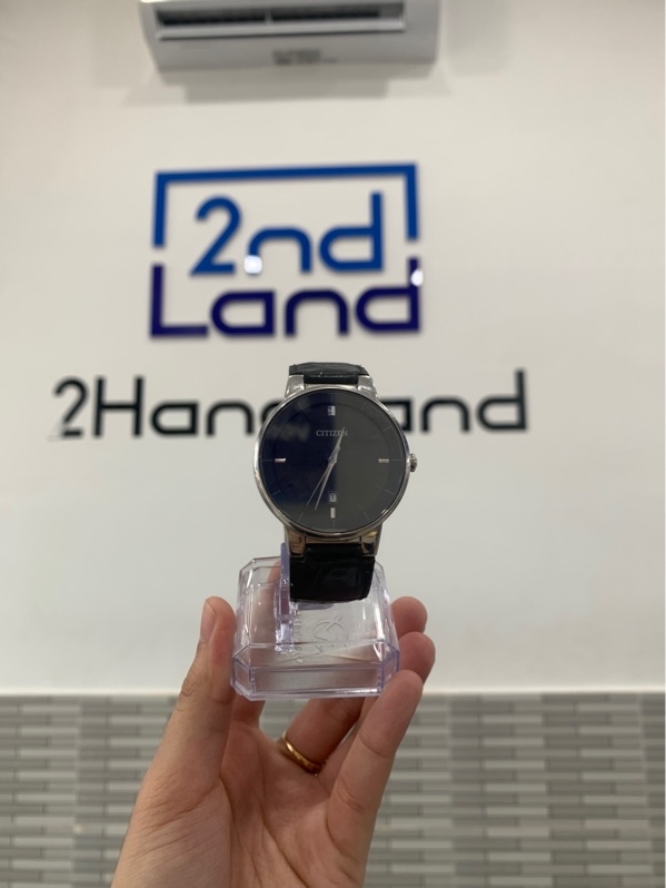 Đồng hồ Citizen WR5BAL - Màu đen - Ngoại hình: 97% - Dây hư - Body
