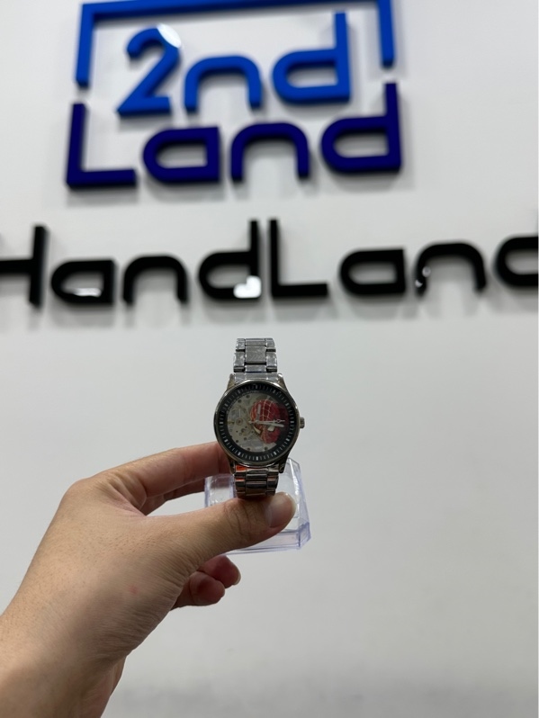 Đồng hồ cơ 2004 SPIDER MAN 2 SKELETON MECHANICAL - 36mm - Màu bạc - Ngoại hình 96% - Kính đục - Body