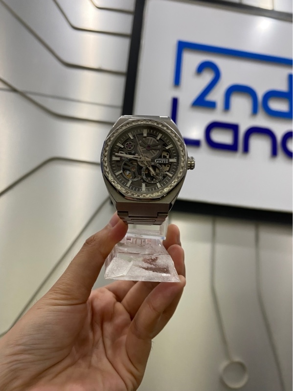 Đồng hồ Cơ Bonest Gatti - BG8801A - Màu bạc - Ngoại hình: 98% - Body