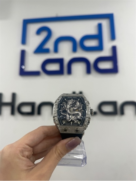 Đồng hồ cơ BONEST Gatti-DRAGON GHOST STAR SILVER BG5605G.C - Màu bạc - Ngoại hình 98% - Body