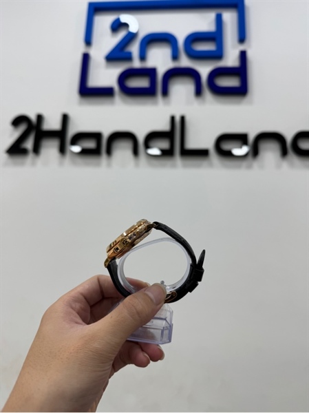 Đồng hồ cơ chế tác Panerai Luminor Automatic - 40mm - Màu gold dây đen - Ngoại hình 97% - Hàng trưng bày - Body 2