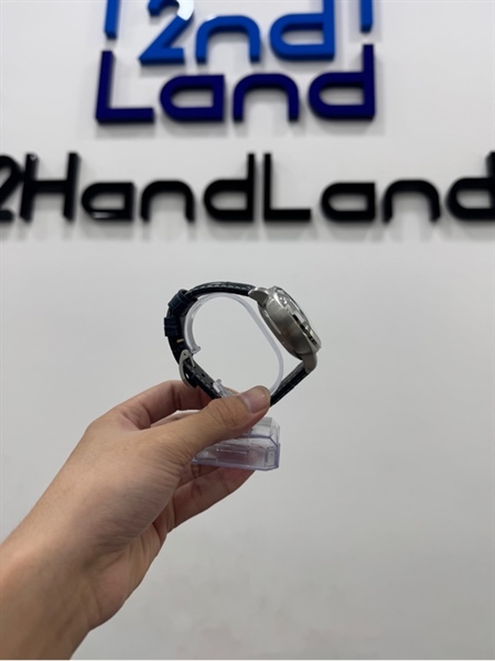 Đồng hồ cơ chế tác Panerai Luminor GTM - 44mm - Màu bạc dây xanh - Ngoại hình 97% - Body 1