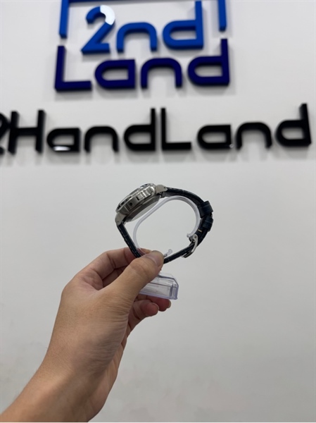 Đồng hồ cơ chế tác Panerai Luminor GTM - 44mm - Màu bạc dây xanh - Ngoại hình 97% - Body 2