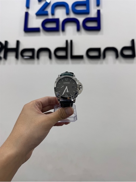 Đồng hồ cơ chế tác Panerai Luminor Marina Automatic - 44mm - Màu bạc dây xanh - Ngoại hình 97% - Body