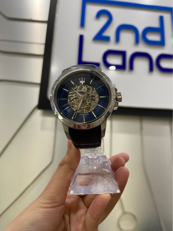 Đồng hồ Cơ Maserati - R8821119004 - Màu bạc - Ngoại hình: 98% - Kèm Box