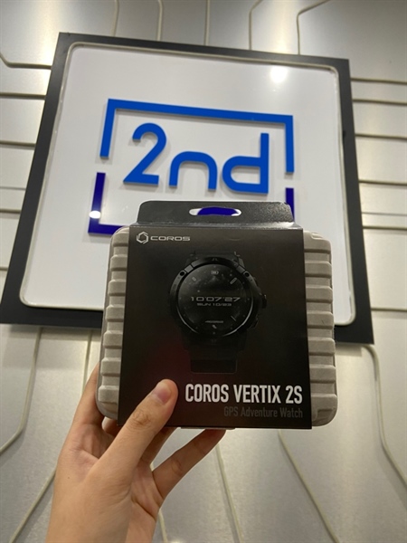 Đồng hồ Coros Vertix 2S GPS Adventure Watch - Màu đen - Open Box