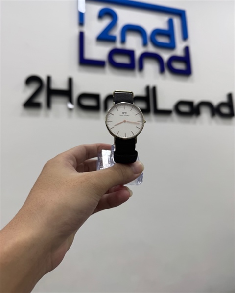 Đồng Hồ Daniel Wellington 40mm Nam DW00100257 - Màu vàng mặt trắng - Ngoại hình 97% - Body