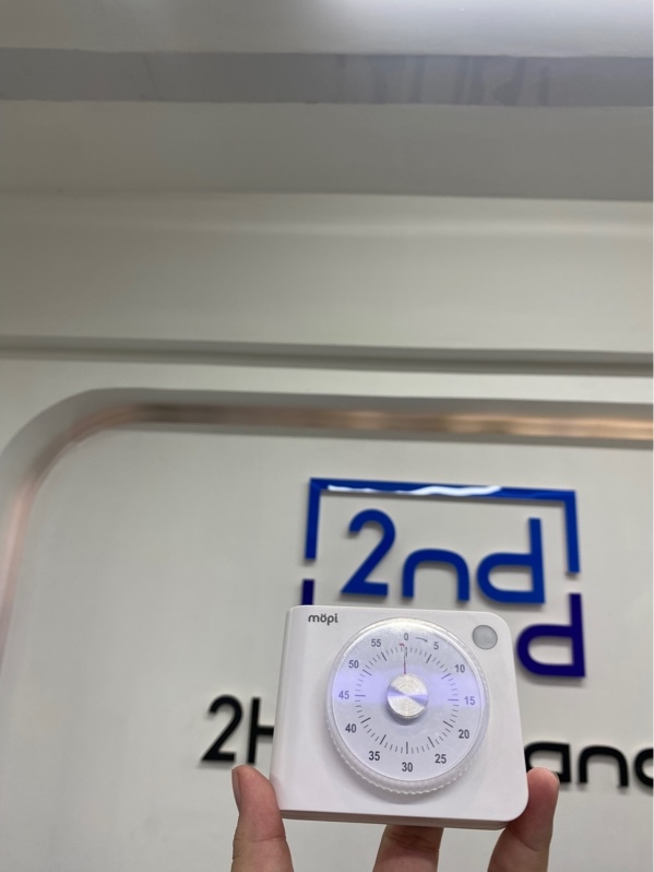 Đồng hồ đếm ngược Möpi (model M088) - Màu trắng - Ngoại hình 98% - Body