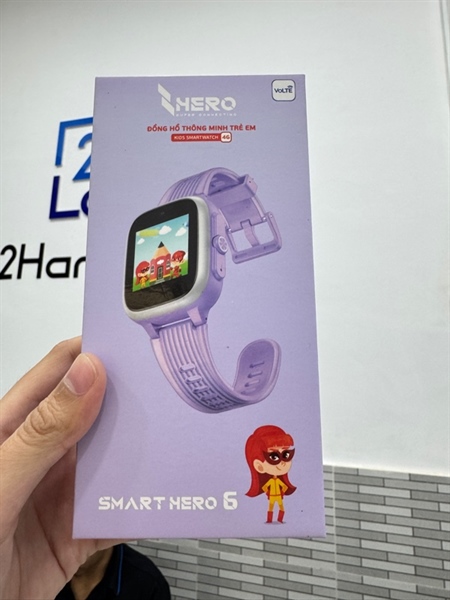 Đồng hồ định vị trẻ em Masstel Smart Hero 6 - Màu tím - Ngoại hình 97% - Fullbox