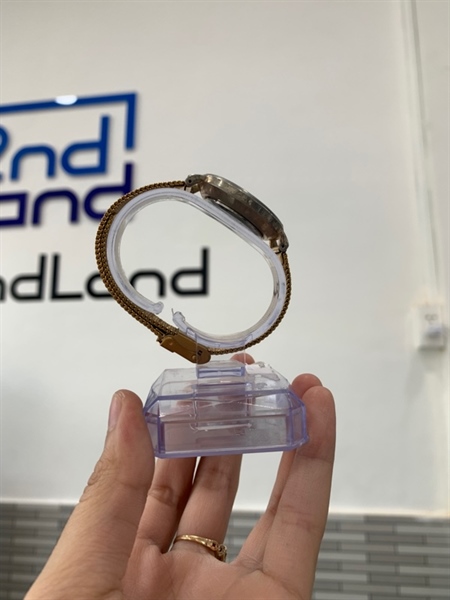 Đồng hồ DW Classic B36R8 - Màu vàng - Ngoại hình: 96% - Oxy hóa nhiều - Box 1