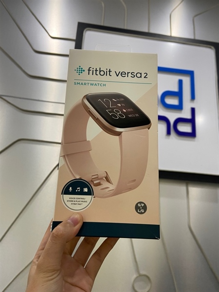 Đồng hồ Fitbit Versa 2 - Màu hồng - Ngoại hình: 98% - Màn lưu ảnh nặng - FullBox 3