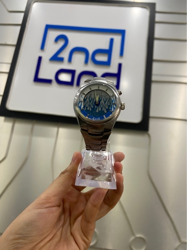 Đồng hồ Fossil Big Tic - Màu bạc - Ngoại hình: 97% - Viền xước - Body