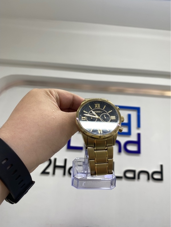 Đồng hồ Fossil BQ 2400 His Watch - Màu vàng - Openbox