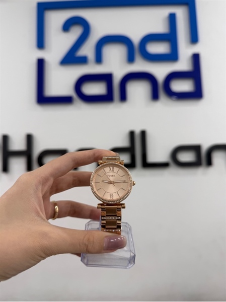 Đồng hồ Fossil ES4301 - Màu hồng - Ngoại hình 98% - Body