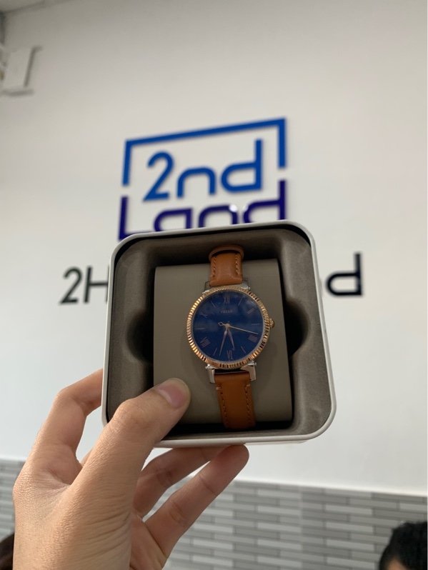 Đồng hồ Fossil ES4795 - Màu xanh - Openbox