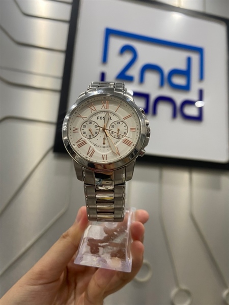 Đồng hồ Fossil FS5187 - Màu bạc - Ngoại hình: 97% - Body