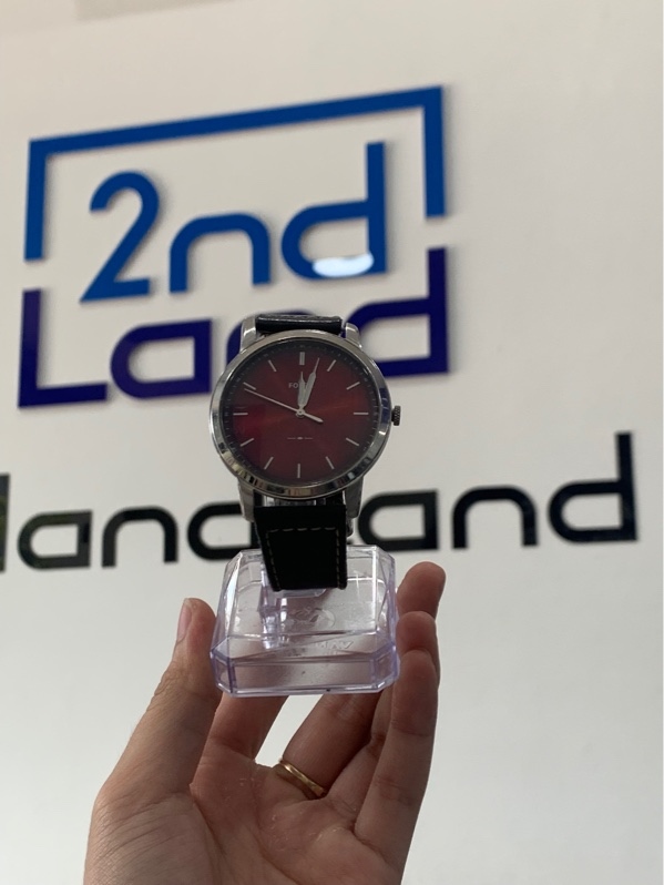 Đồng hồ Fossil FS5493 - Màu bạc - Ngoại hình: 97% - Trầy kính, tróc dây đeo - Body