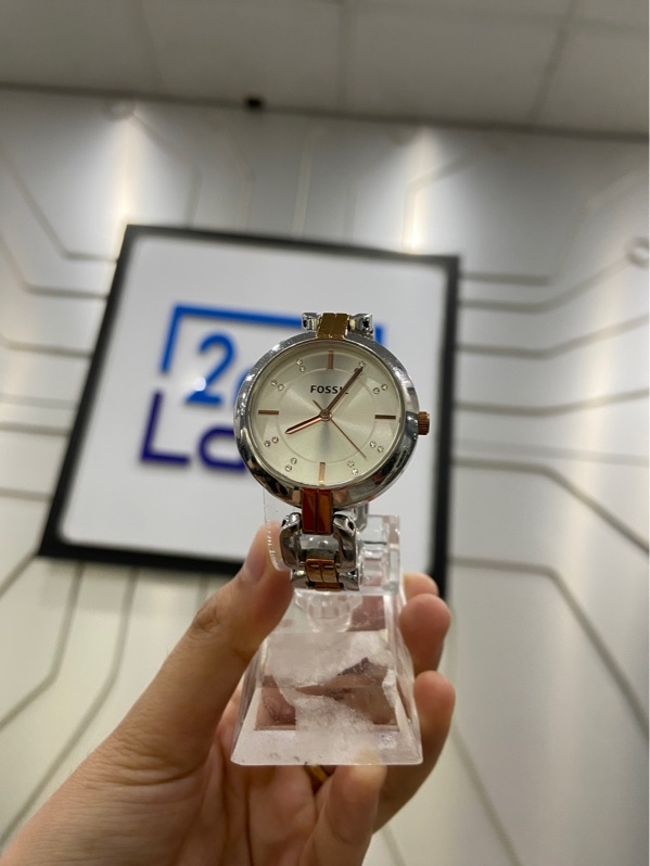 Đồng hồ Fossil Kerrigan Three-Hand BQ3341 - Màu bạc - Ngoại hình: 97% - Body
