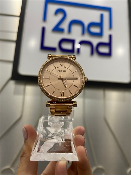 Đồng hồ Fossil Reloj Mujer ES4301 - Màu vàng gold - Ngoại hình: 97% - Body