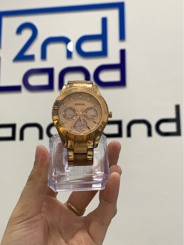 Đồng hồ Fossil Stella ES2859 - Màu vàng - Ngoại hình: 97% - Body