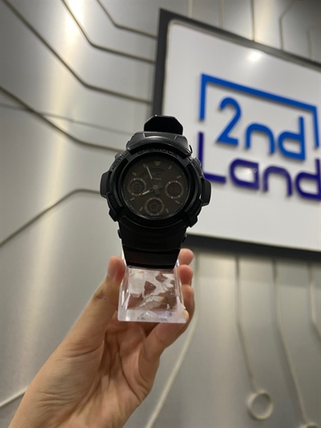 Đồng hồ G-Shock AW-59100 - Màu đen - Ngoại hình: 97% - Xước mặt lưng trầy - Body