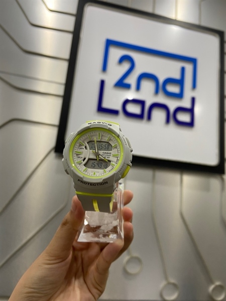 Đồng hồ G-Shock Baby-G BGA-24CL/40mm - Màu xám xanh lá - Ngoại hình: 98% - Body